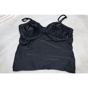 Sofia Vergara size L black tankini